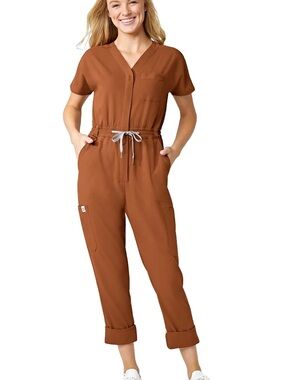WonderWink Renew Scrub Jumpsuit
Brown Size Small